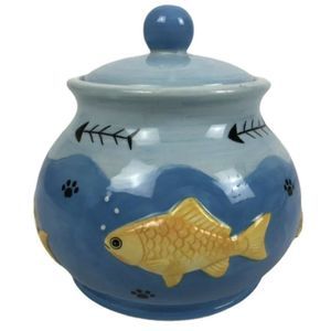 Cachepot Trinkets Jewelry Keys Container Beachy